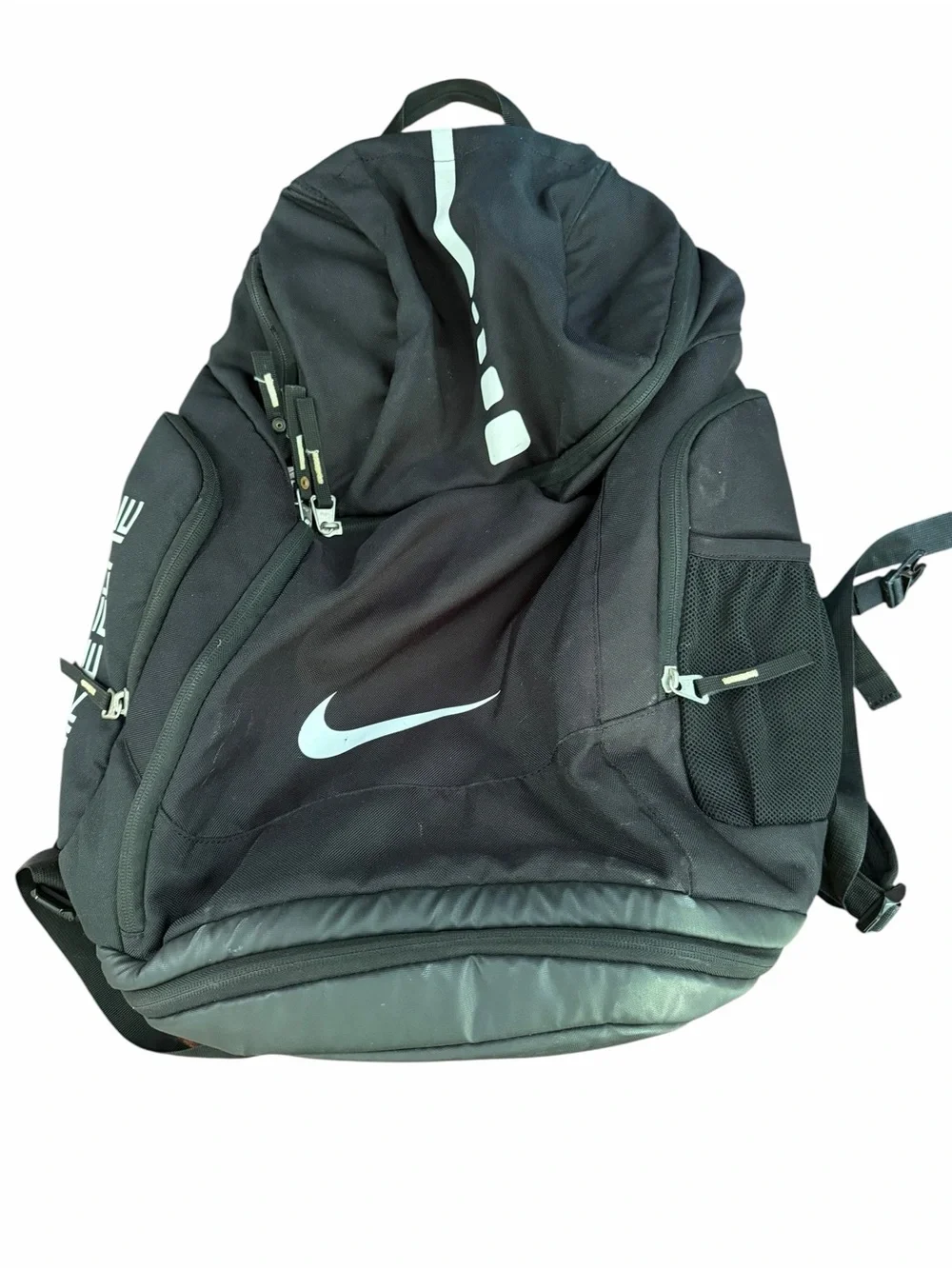 Nike Hoops Elite Max Air Team Basketball Backpack Black White